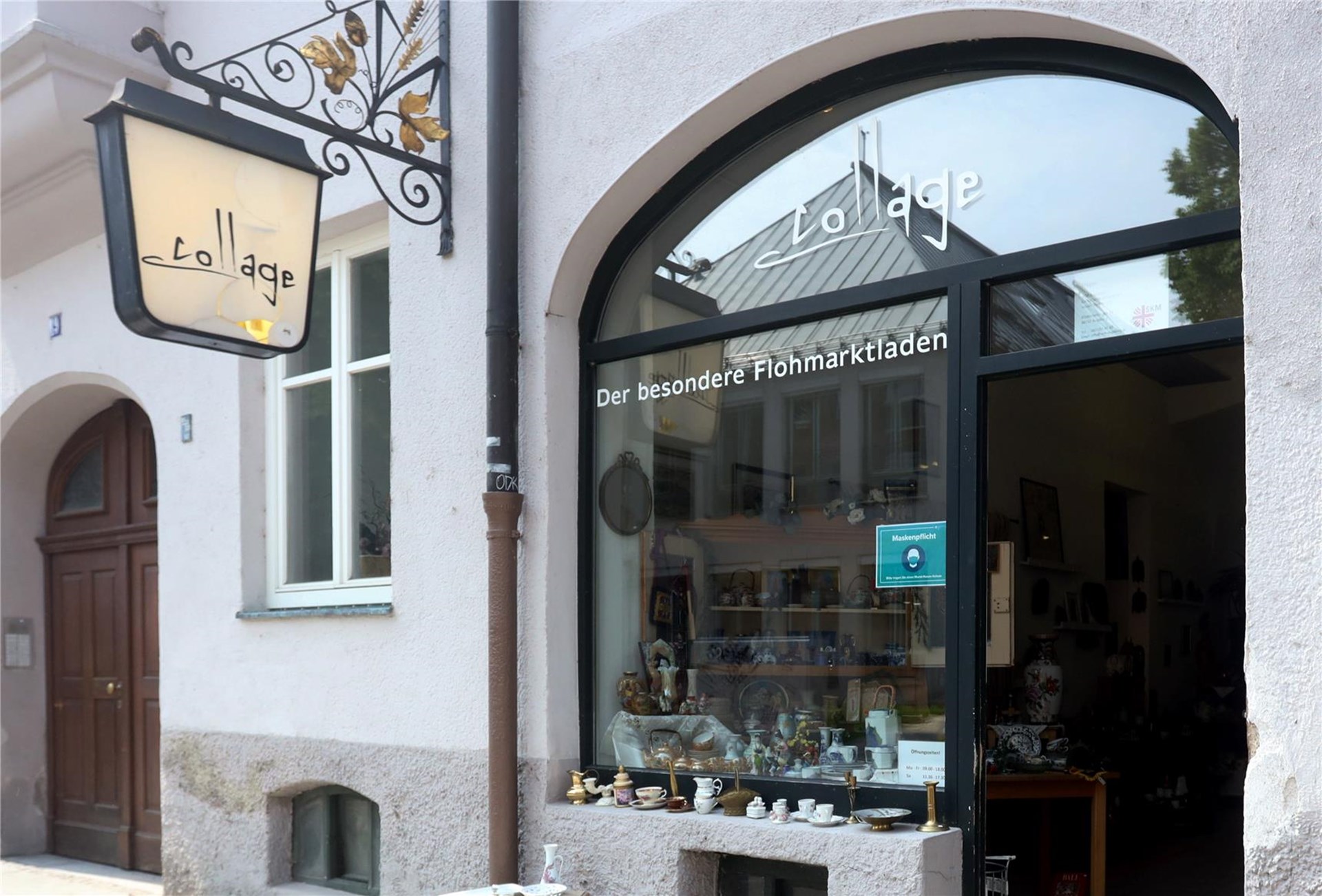 Collage Flohmarktladen