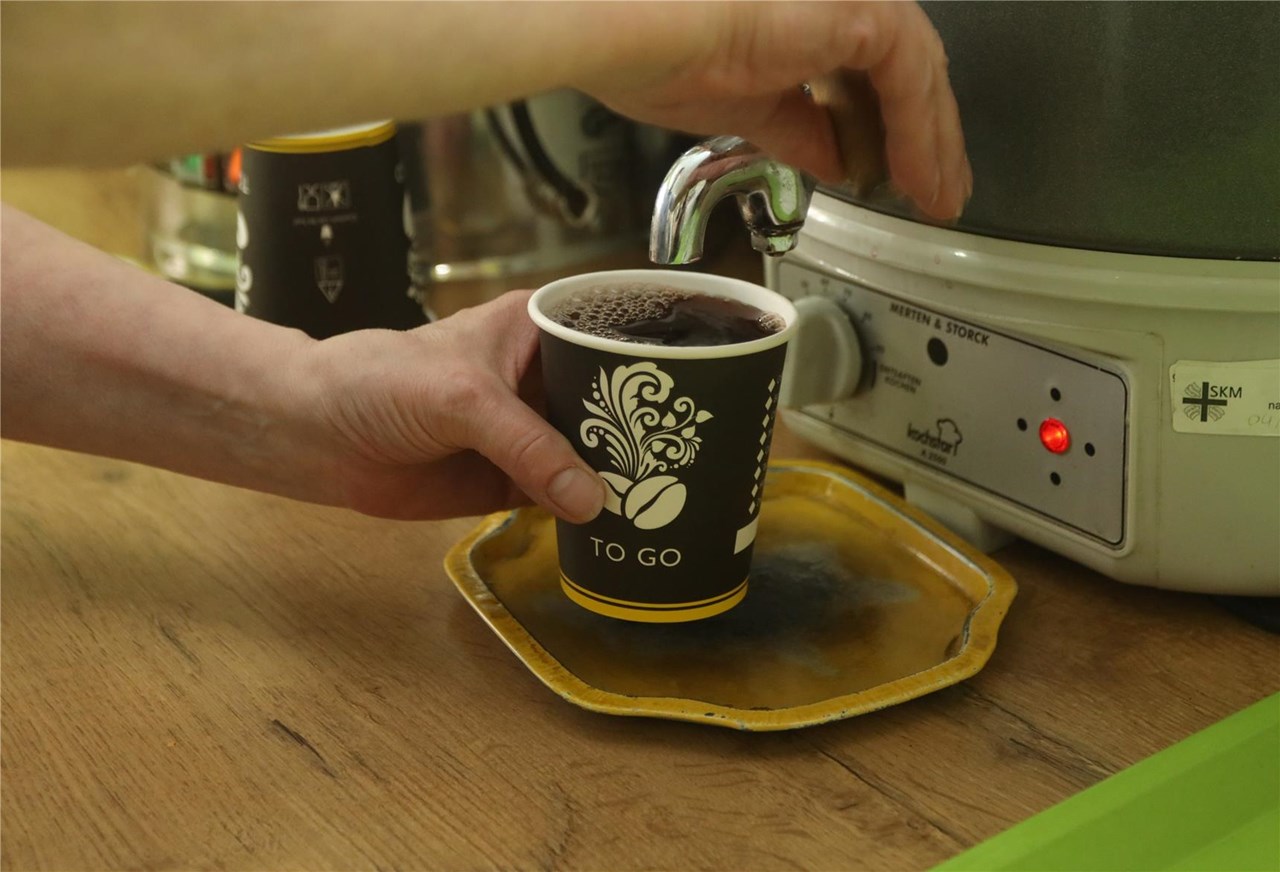 Ausschank Kaffee